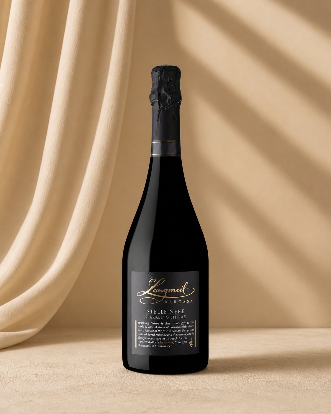 NV Stelle Nere Sparking Shiraz - Shared Harvest